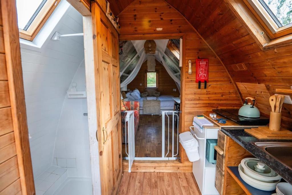 Robin Nest - Cosy Shepherd'S Hut Hideaway Callington ภายนอก รูปภาพ