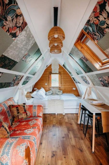 Robin Nest - Cosy Shepherd'S Hut Hideaway Callington ภายนอก รูปภาพ