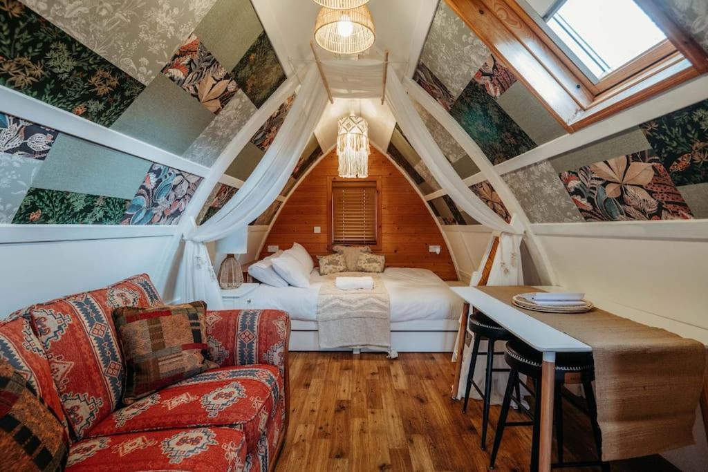 Robin Nest - Cosy Shepherd'S Hut Hideaway Callington ภายนอก รูปภาพ